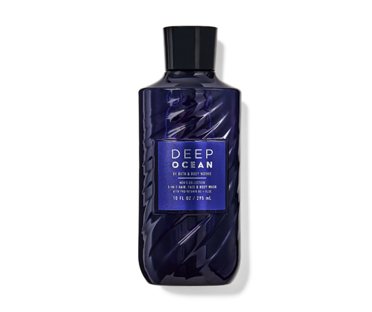 Jabón para Hombre, Rostro y Cuerpo, Bath and Body Works, Línea Deep Ocean - Amaru Comercializadora