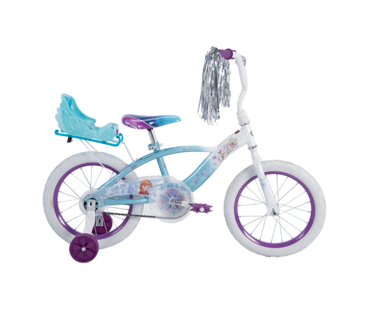 Bicicleta Niña, Huffy R16, Disney Frozen, Nuevo Estética 95% - Amaru Comercializadora