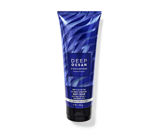 Crema Corporal para Hombre, Bath and Body Works, Línea Deep Ocean - Amaru Comercializadora