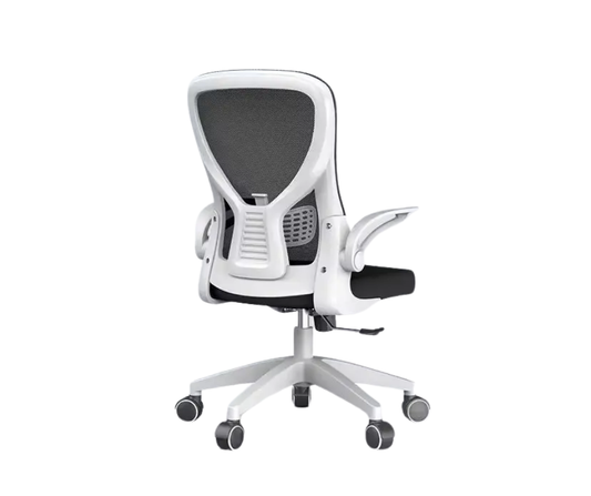 Silla De Oficina Ergonómica Blanca, Reclinable, Giratoria