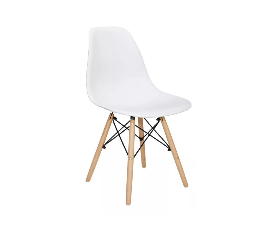 Silla Eames Minimalista, Moderna, Ergonómica Y Resistente