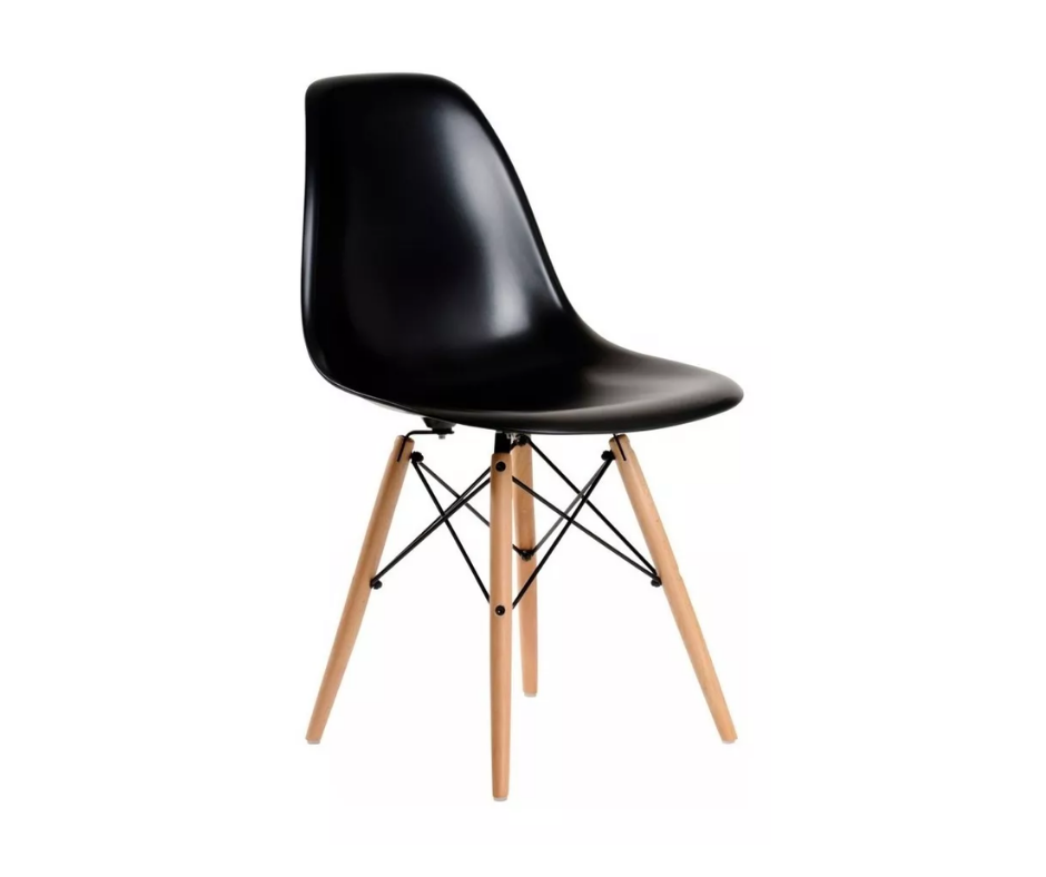 Silla Eames Minimalista, Moderna, Ergonómica Y Resistente