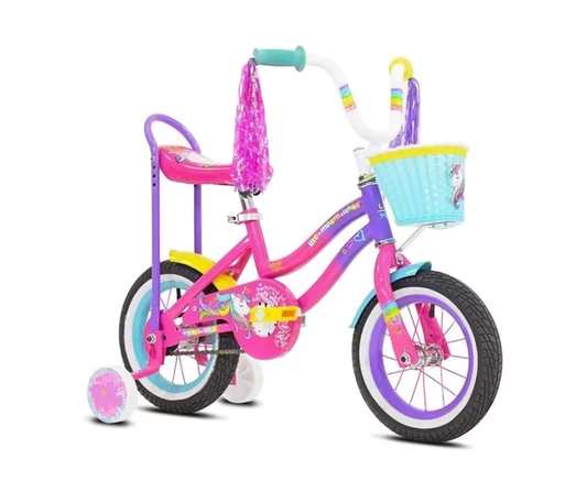 Bicicleta Niña, Unicorn R12 Little Miss, Nuevo, Estética 95% - Amaru Comercializadora