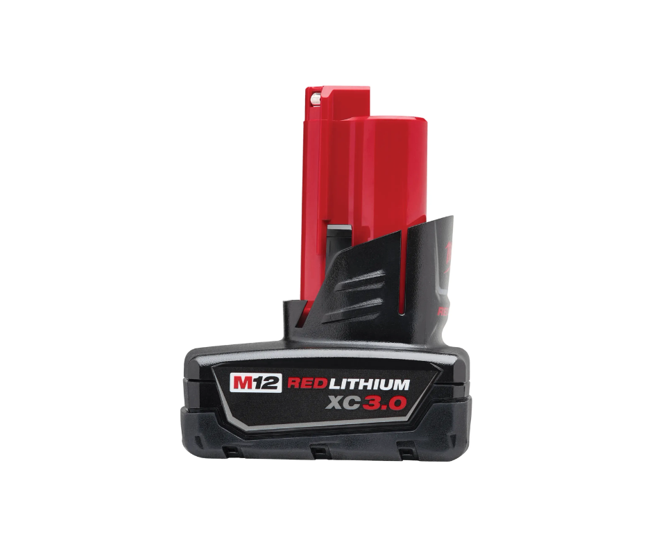 Batería Milwaukee 48-11-2402 M12 XC RedLithium™ de alta capacidad, Usada