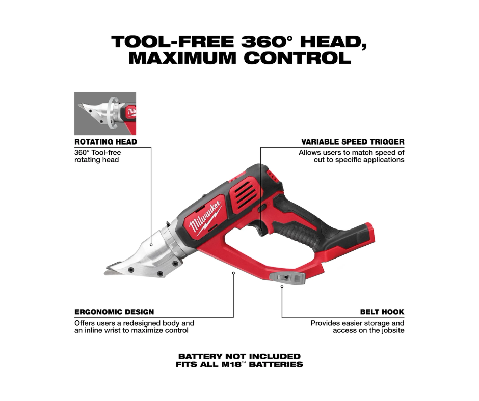 Cizalla Inalámbrica M18 Milwaukee 2635-20 Usado