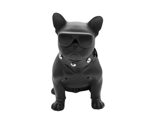 Bocina Bluetooth Perro Bulldog, Altavoz Inalámbrico Portátil - Amaru Comercializadora