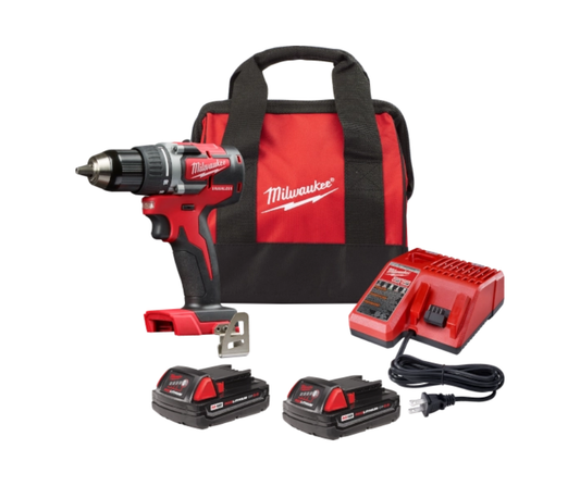 Juego De Taladro/destornillador Milwaukee 2801-22ct Usado